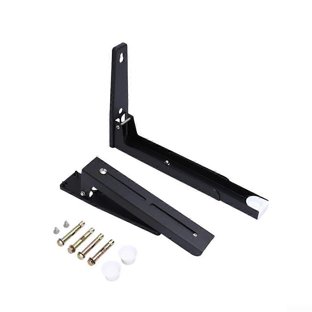 Innovative Design: The WallMounted, Foldable Microwave Shelf You Didn't Know You Needed (Black)