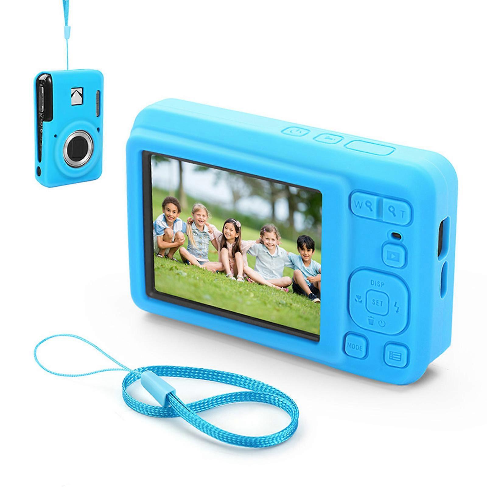 Camera Silicone Case Protective Case for KODAK PIXPRO FZ55 Digital Camera (Blue)