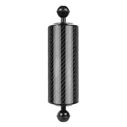 D60mm Dive Float Water Lamp with Arm 108g - 584g, 1" Double Ball Holder for 5/8/10/12" Underwater Cameras, Black