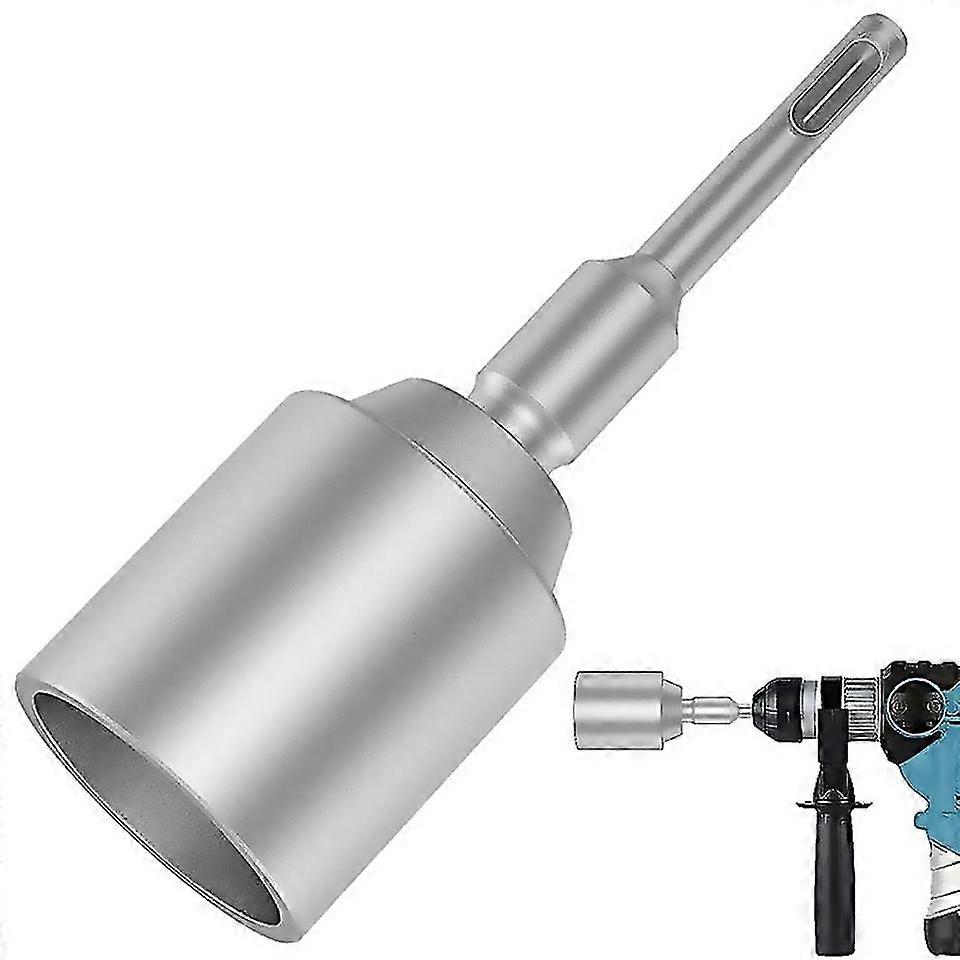 For Sds-plus T Post Ground Rod Driver, Drill Bit Driver, B