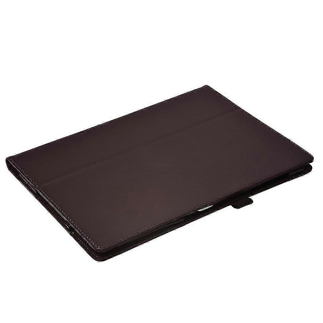 Folding Case Tab Cover Stand For Surface 3 10.8inch Tablet Pc Brown--