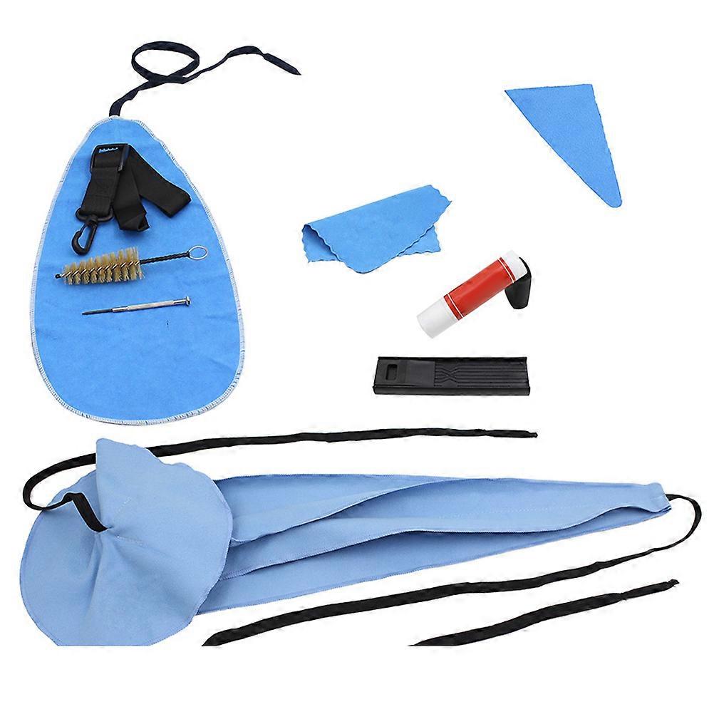 Sax Cleaning Swab Kit Wind Instrument Maintenance Performance Preparation Washable Design 10Pcs Clean Inside Tube