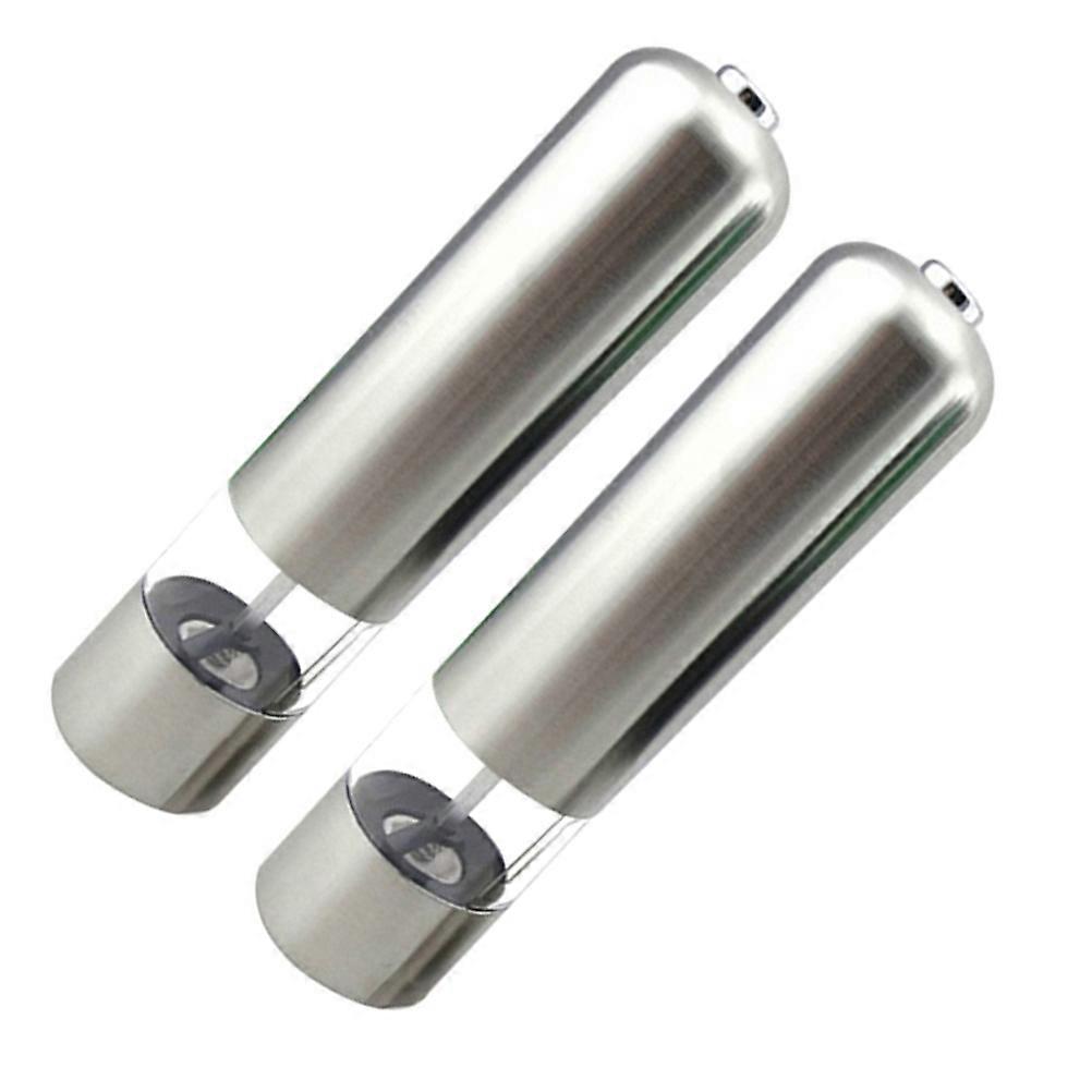 Salt Grinder Acrylic Party Use Silver 22 x 5.3 x 5.3cm 1Set