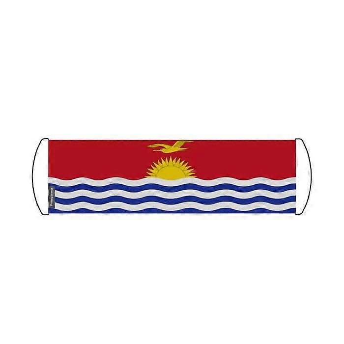 Scrolling Banner – Flag of Kiribati – 17 x 50 cm – Polyester – Hand Flag