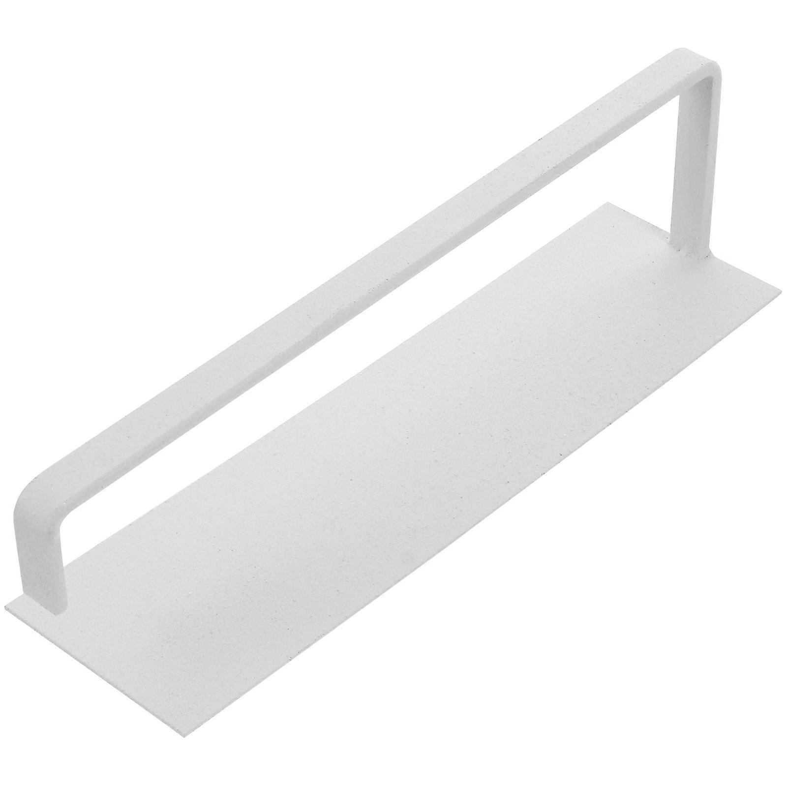 Kitchen Towel Hanger Versatile Magnetic Rack Kitchen Items Rectangular White 9.1X2.4X2.8in Organizing 1Pack