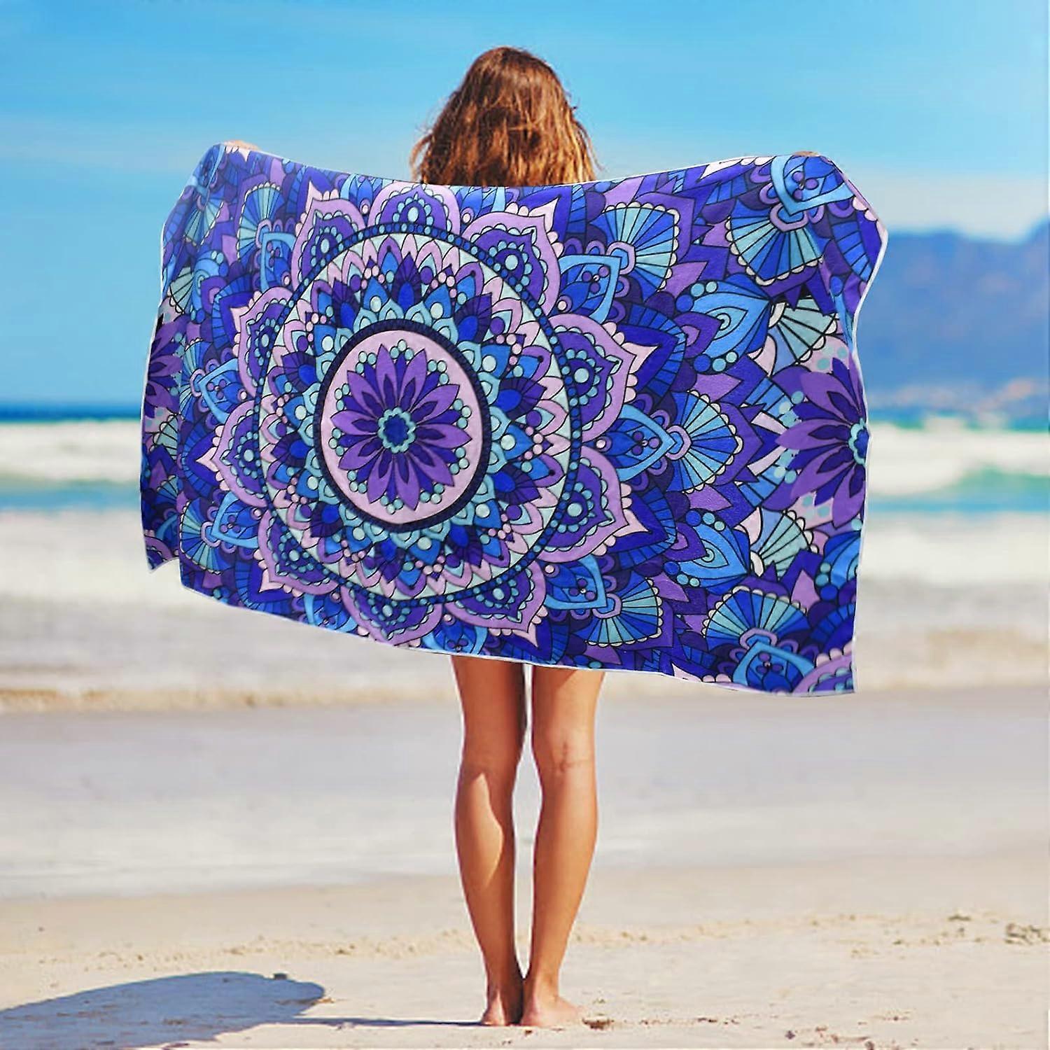 Microfiber beach towel, sand-proof, quick-drying beach towel