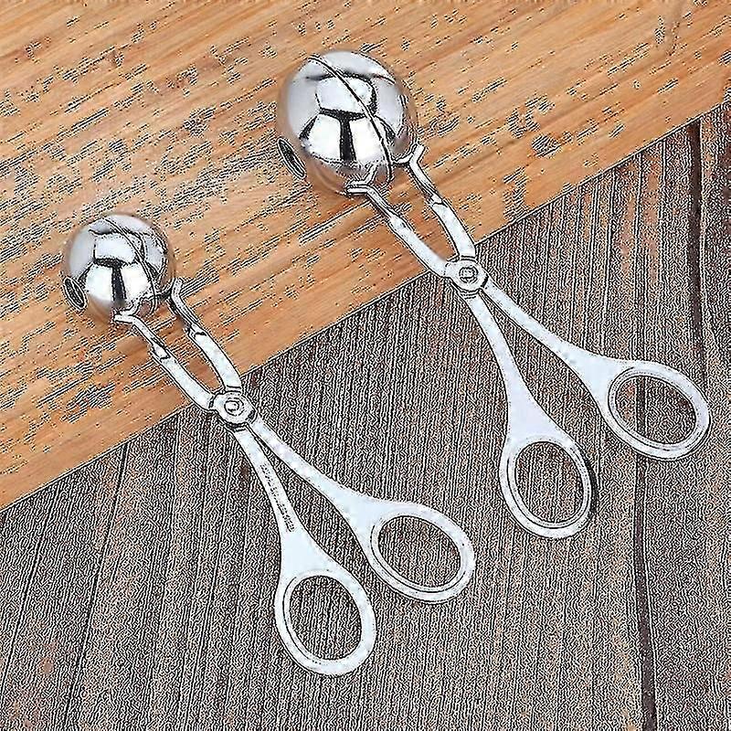 Stainless Steel Meatball Makers - 2-Pack Kitchen Forming Tool
