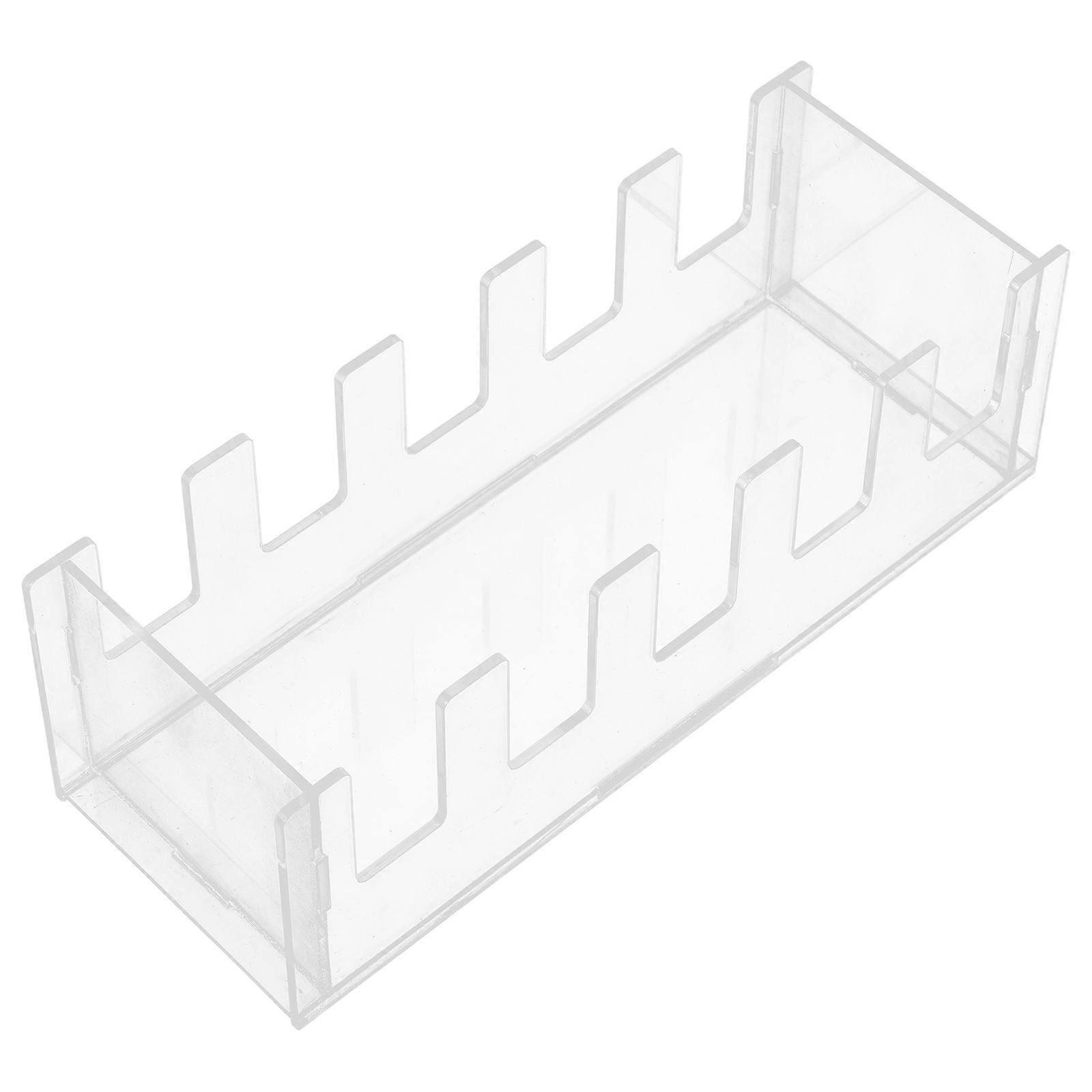 Laboratory Glass Petri Dish Rack Holder Lab Dish Drying Stand Clear Acrylic Display Stand for Organizing Storing Petri Dishes in Lab Settings