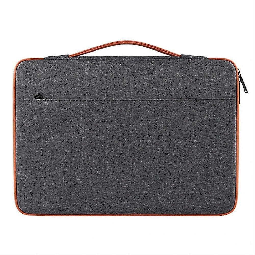 Laptop case for 33 35.6 cm 38.1 cm (15.6 inch) notebook bag, shockproof computer briefcase, travel, business, men's 1415.4 inch gray