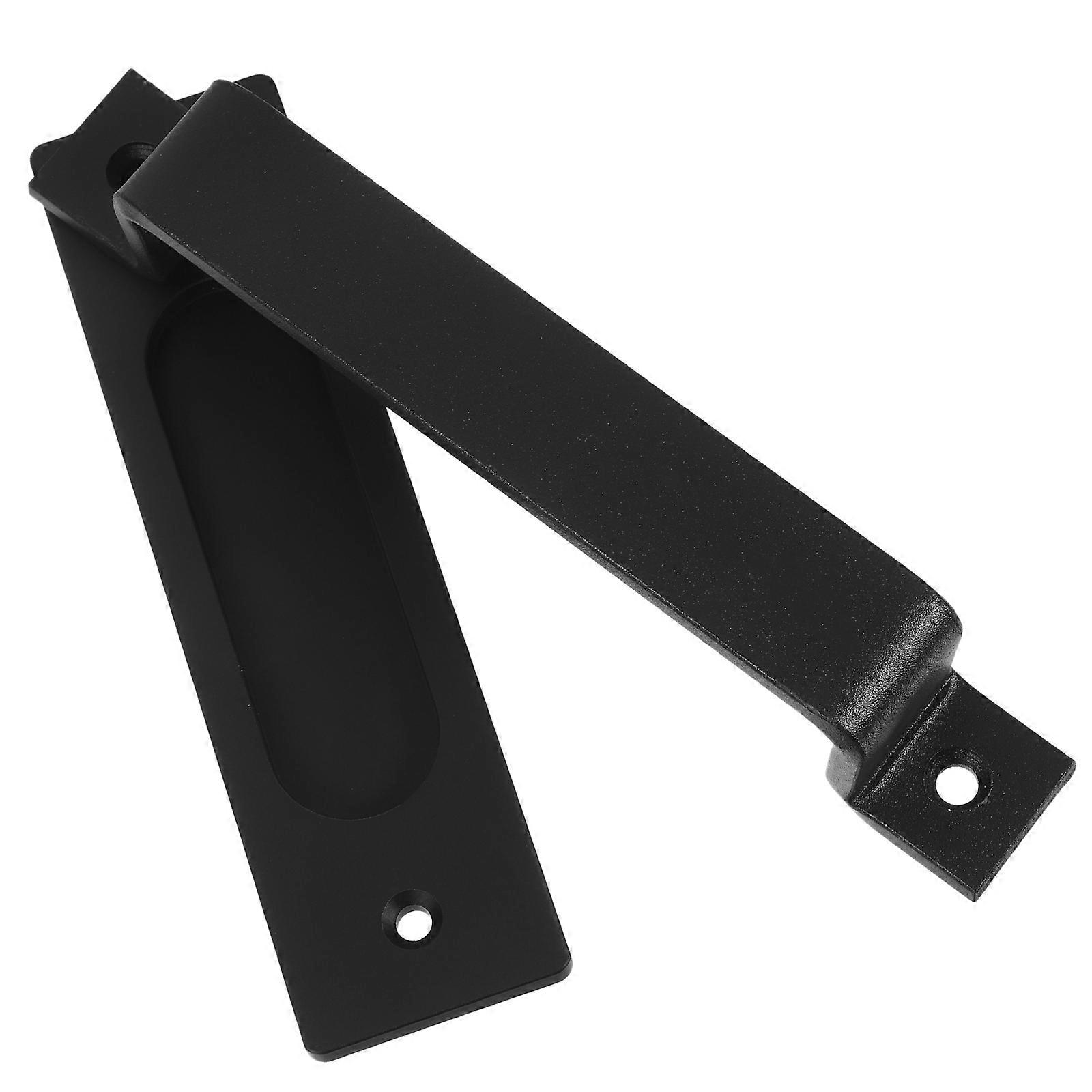 Heavy Duty Sliding Barn Door Pull Handle Ergonomic Design for Easy Operation, Durable Construction for Garage and Barn Doors