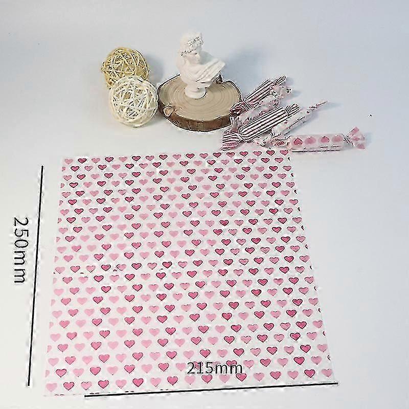 100st julvaxpappersark för matförpackning