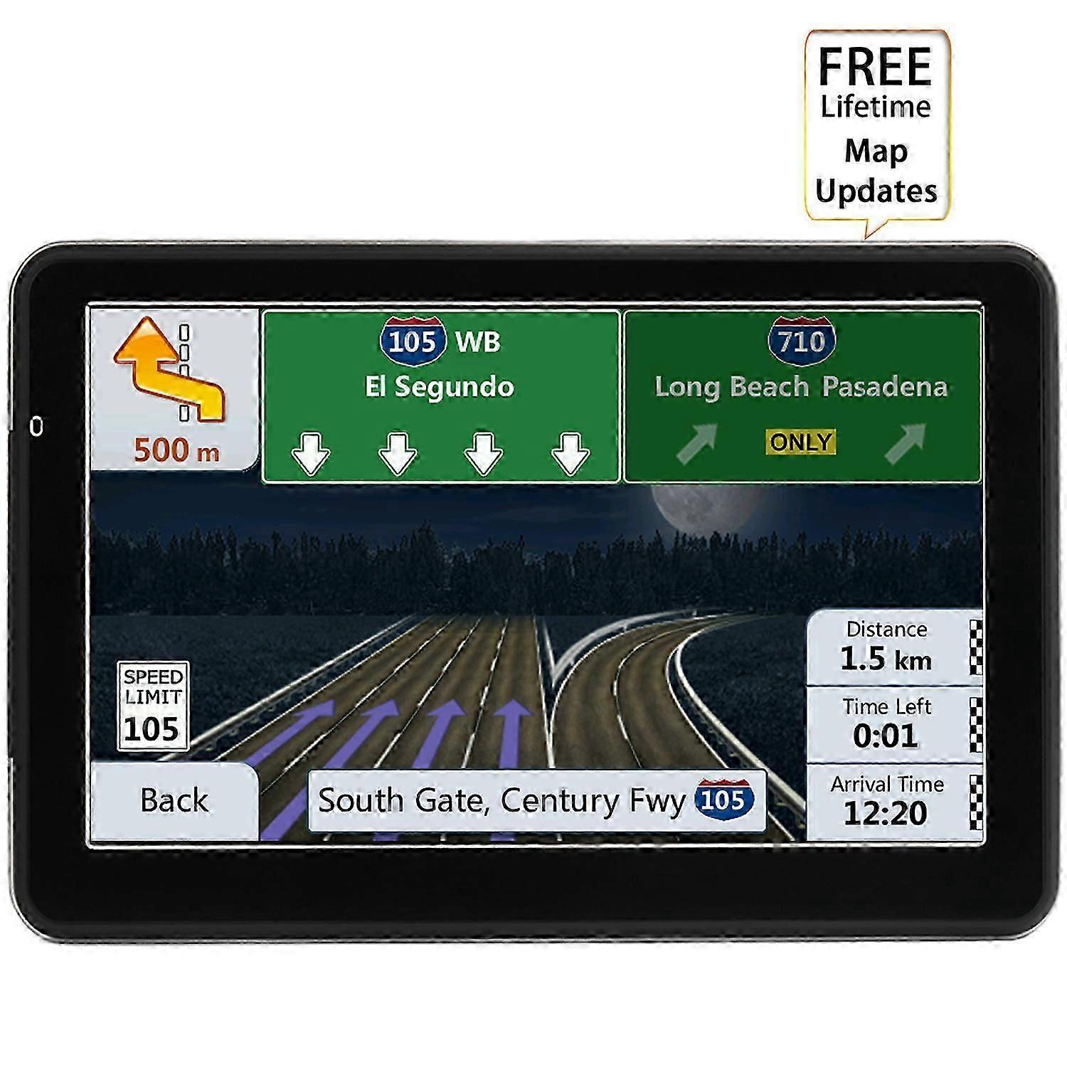 Car GPS navigation 7inch touch screen real voice voice navigation system car GPS satellite navigator