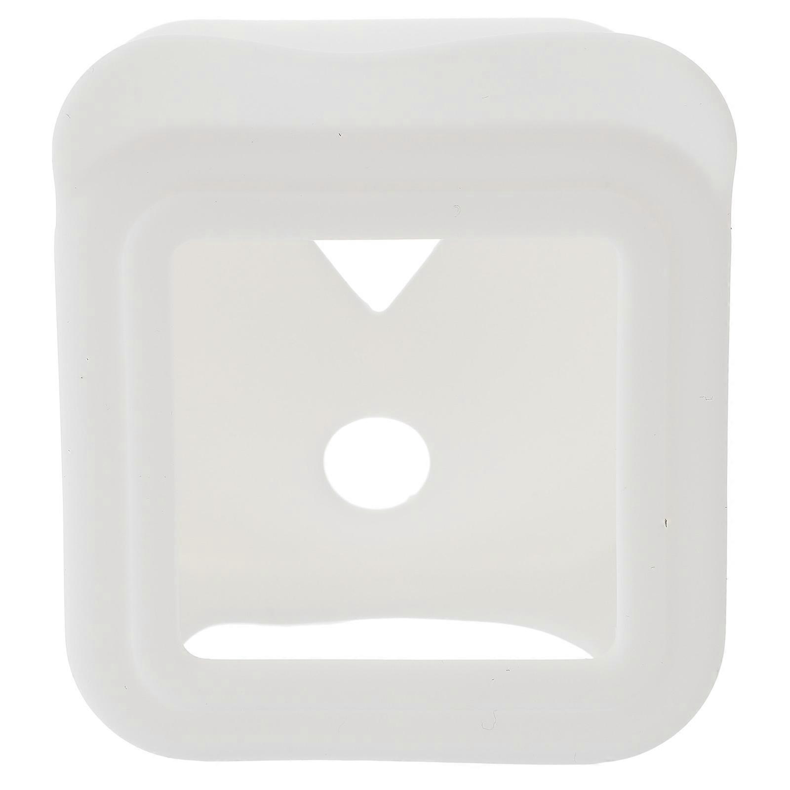 White Silicone Security Camera Case for Home Compact and Portable Protective Cover with Supple Material