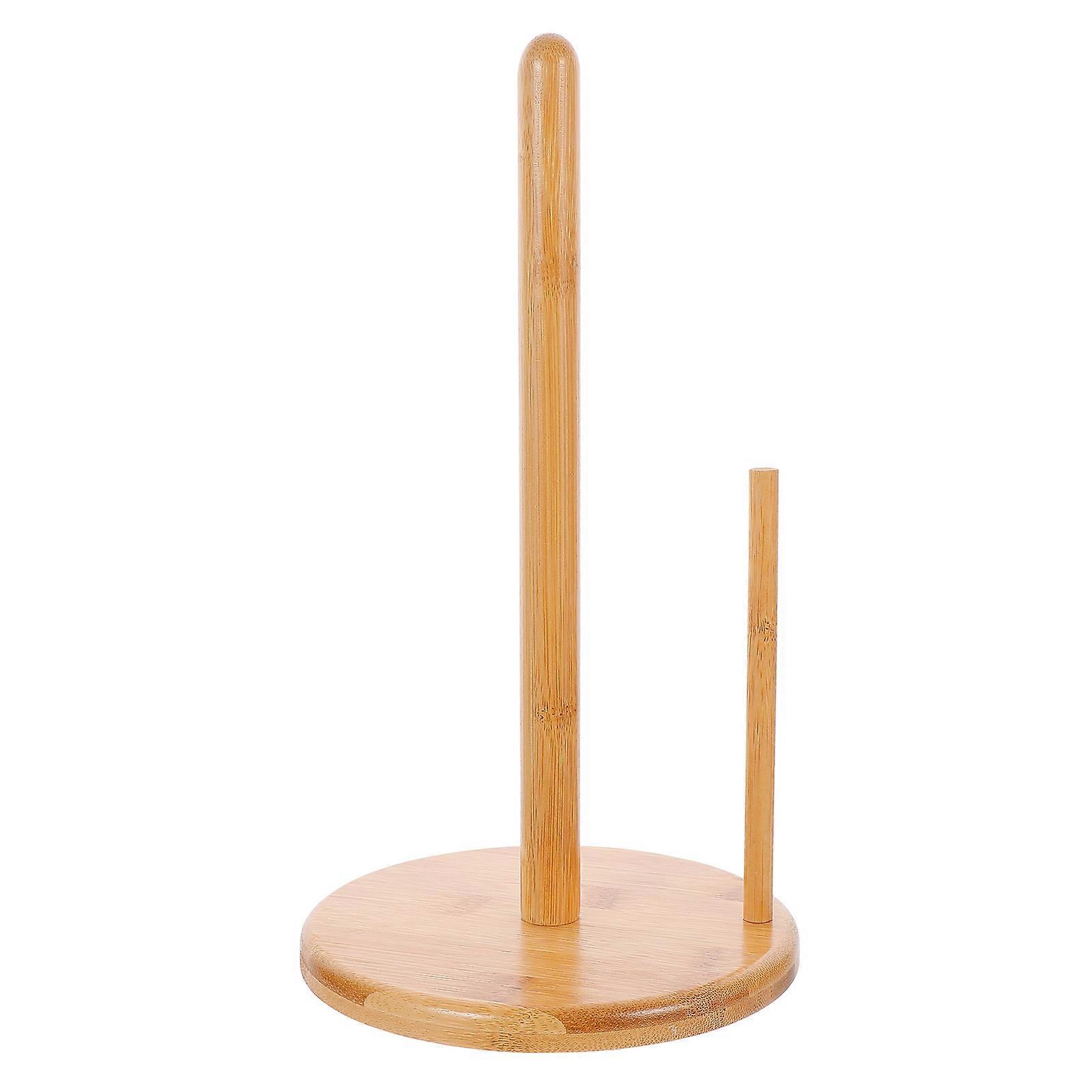 bambus toalettpapir arrangør vev oppbevaring bad huseiere 35,5 x 16 x 16 cm 1 sett