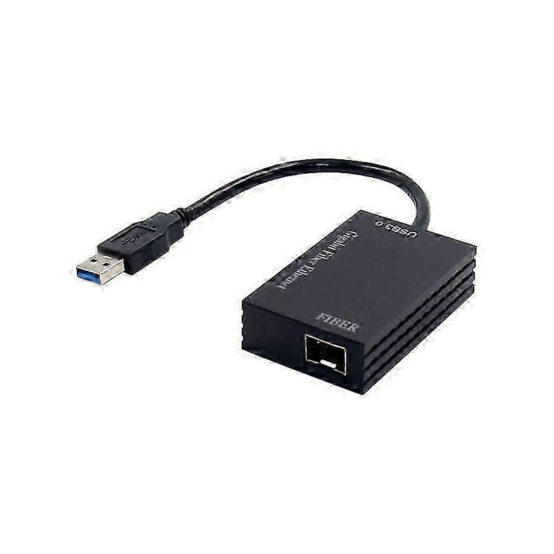 Usb1000f-lx Usb 3.0 Gigabit Fiber Ethernet Network Adapter Single Mode 1310nm 10km Lc Optic Module Sfp Nic Rtl8153