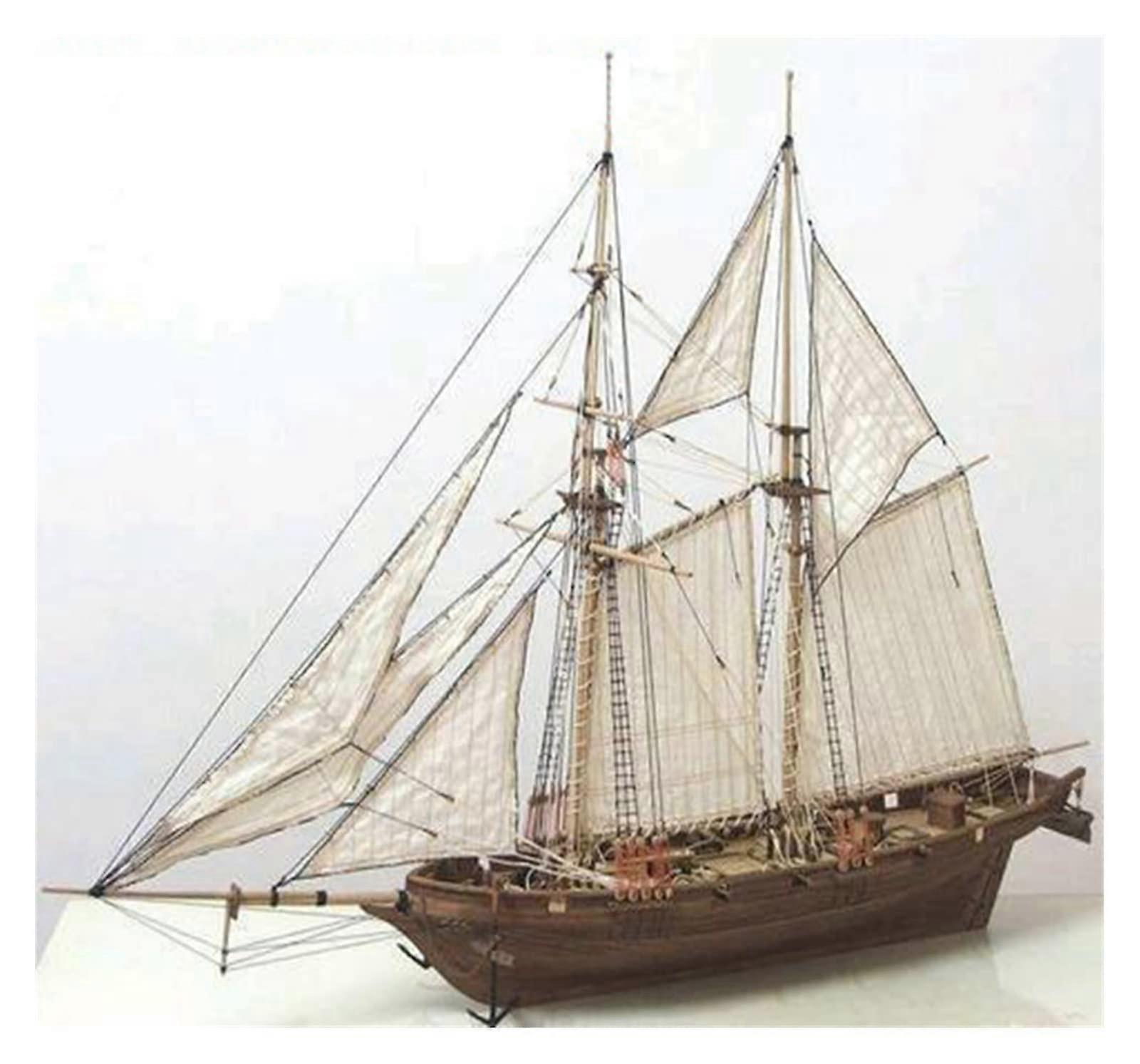 HALCON 1840 Sailboat Model Kit 1:100 Scale DIY Collection