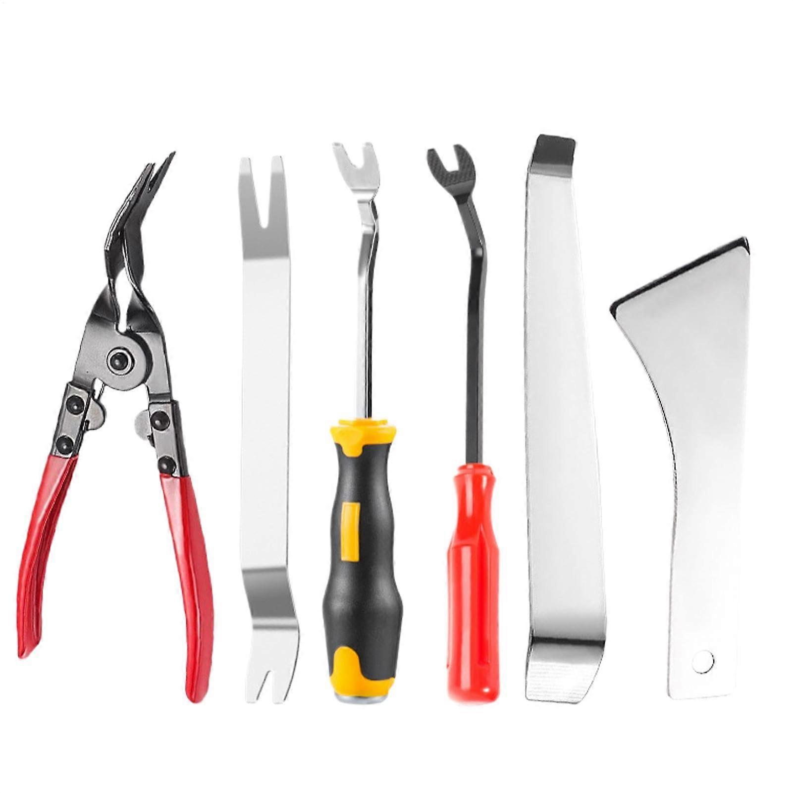 Auto Trim Clip Pliers, Tool for Removing Panel Clips  Auto  Removal Set