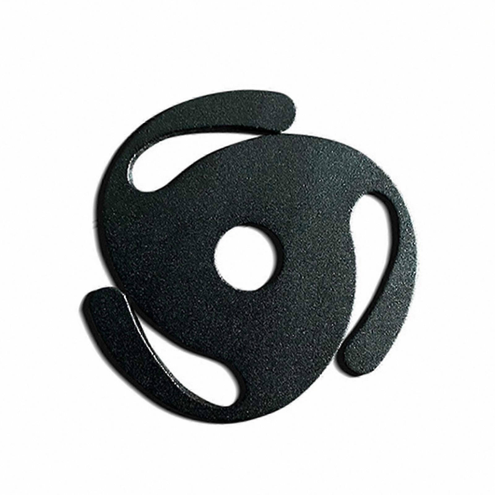 Silver 45 RPM Turntable Adapter for Easy Installation on Record Players with Spindle Compatibility