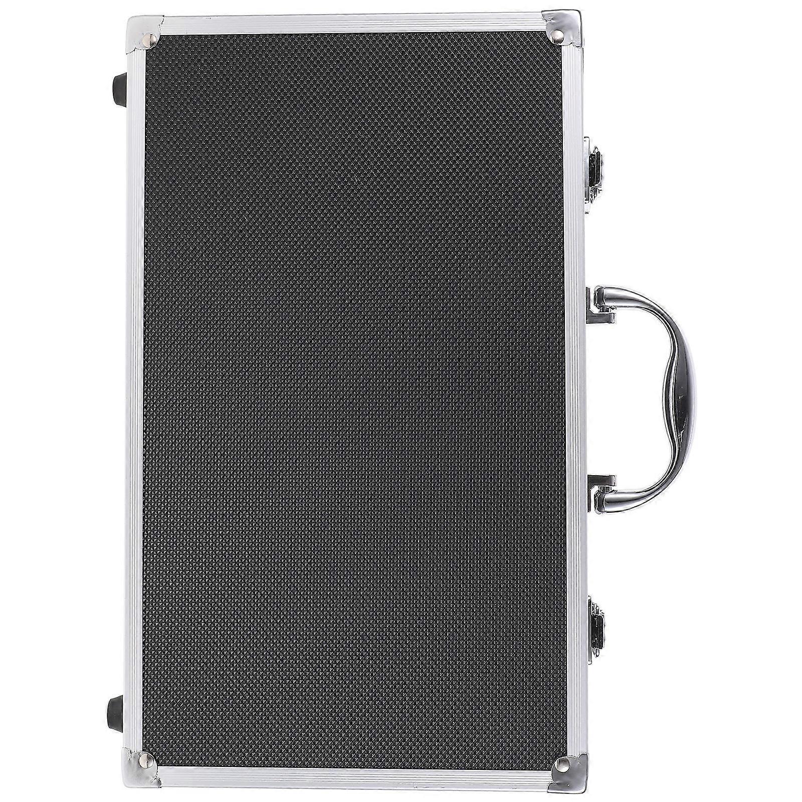 Stylish Protective Microphone Case for Wireless Microphones – Durable Aluminum Storage Box for Recording & Karaoke Travel Use