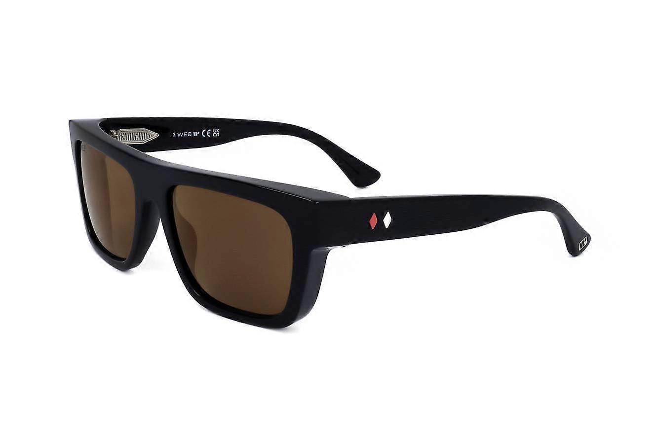 Sunglasses Web WE0343 01A SHINY BLACK 56/18/135 MAN