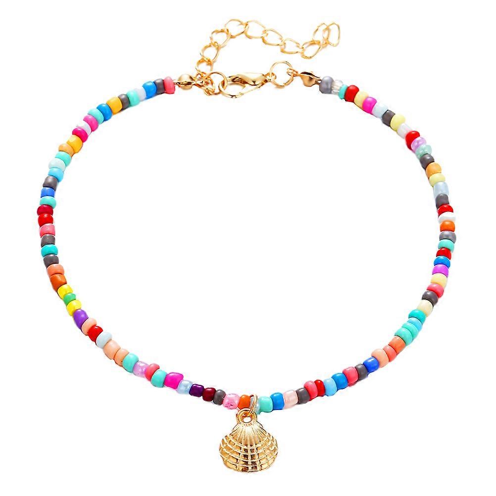 Jóias de Tornozeleira de Moda Simples para Mulheres Uso Diário 11.02x0.39x0.24 Polegadas Uso a Longo Prazo 2Pack