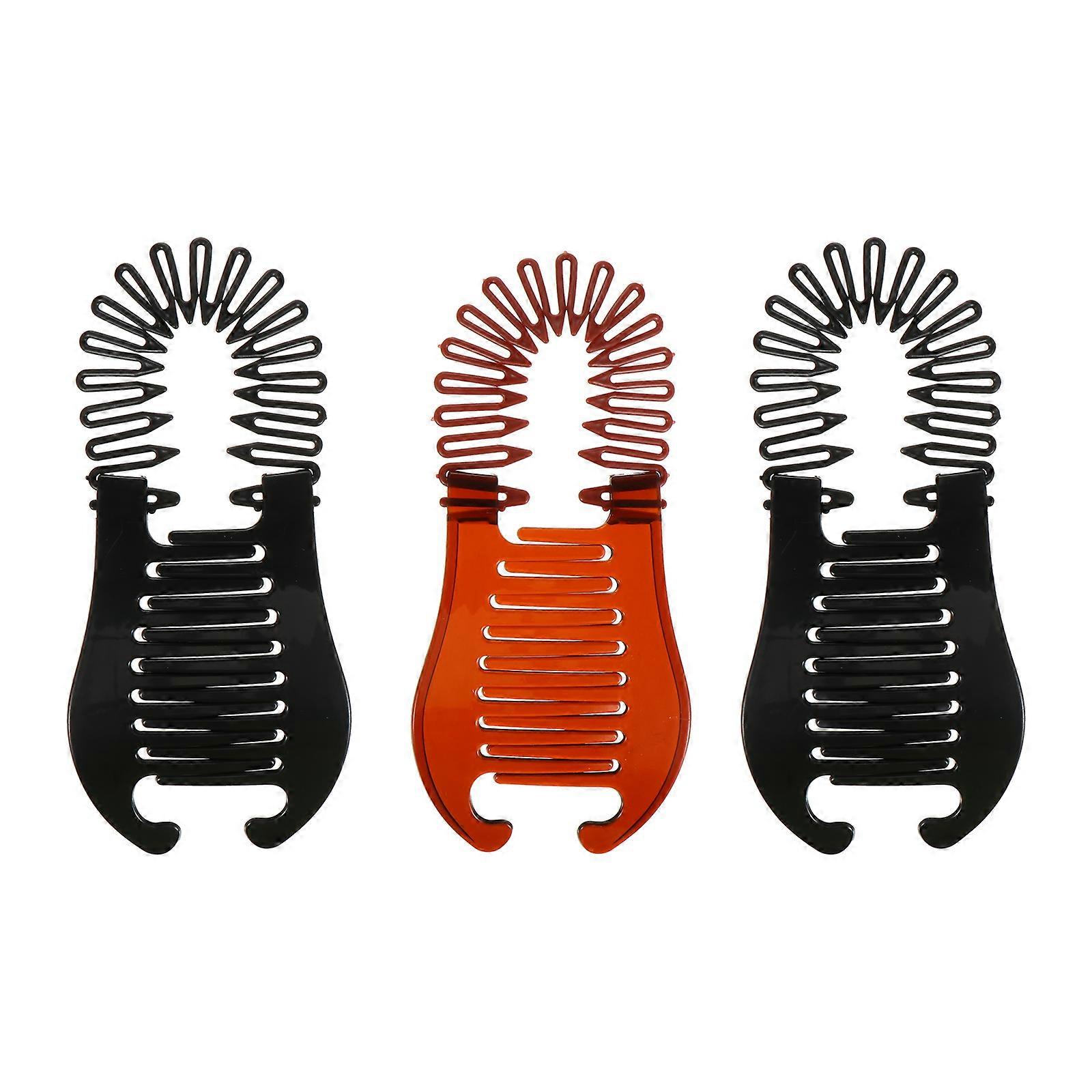 Classic Banana Hair Clamps 6Pcs Ideal For Women Exercises Washing Daily Activities Assorted Color Hair Styling Tools