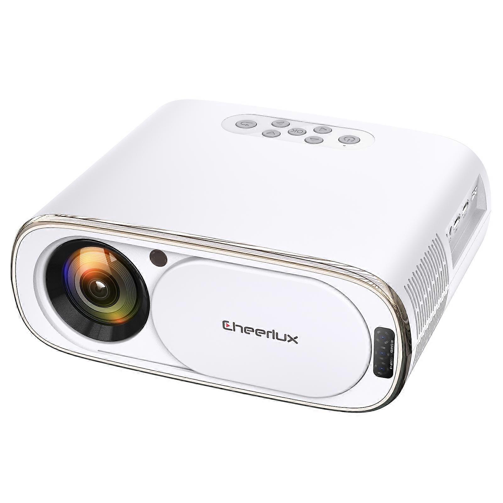 Cheerlux C16A Android Version 1920x1080P 450ANSI Projecteur intelligent