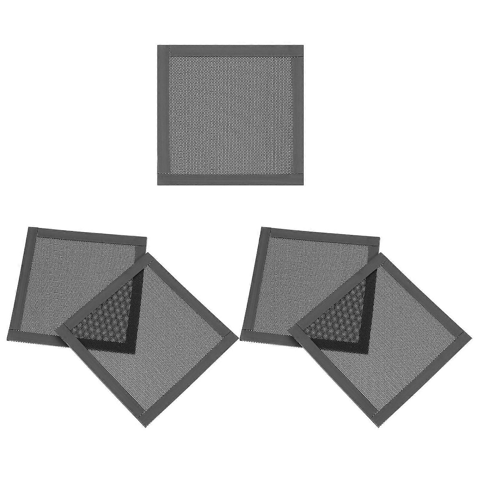 Magnetic Dust Screen For Computer 5Pcs Designed For Home Office 12X12Cm Square Practical Use
