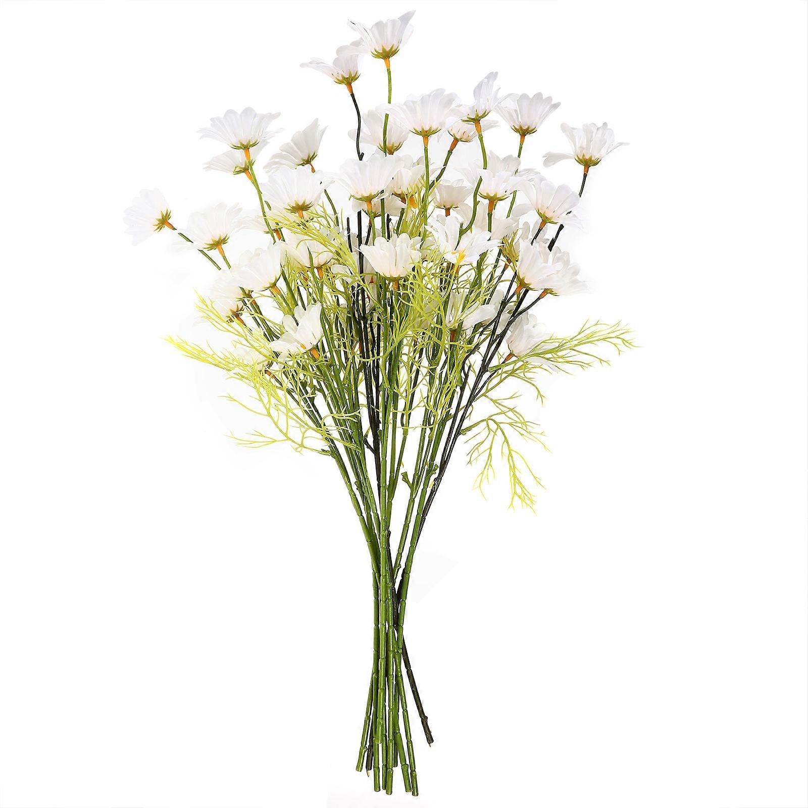 Fake Daisy Flowers with Realistic Look, Ideal for Permanent Floral Displays