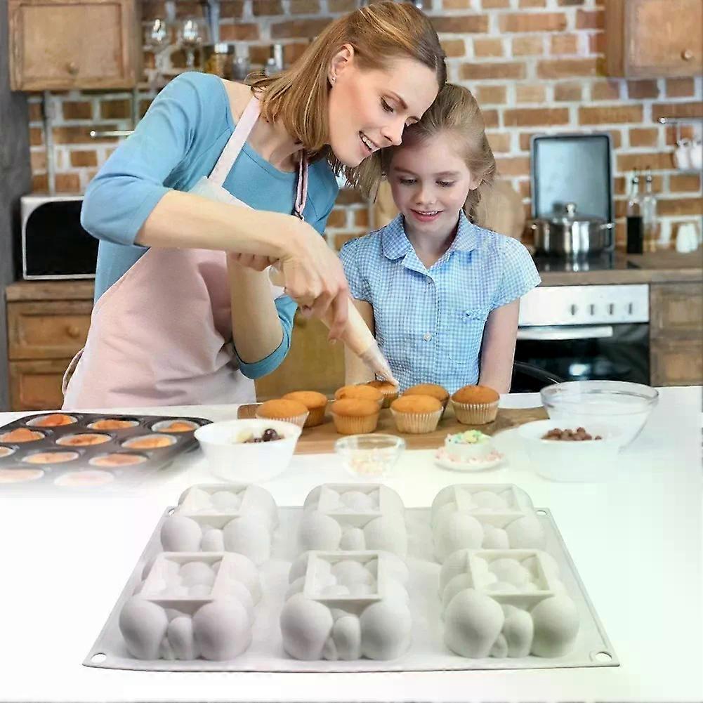 Cloud Shaped Baking Tray Silicone Baking Tray Easy Release Chocolate Mousse Handmade Home Baking Accessories