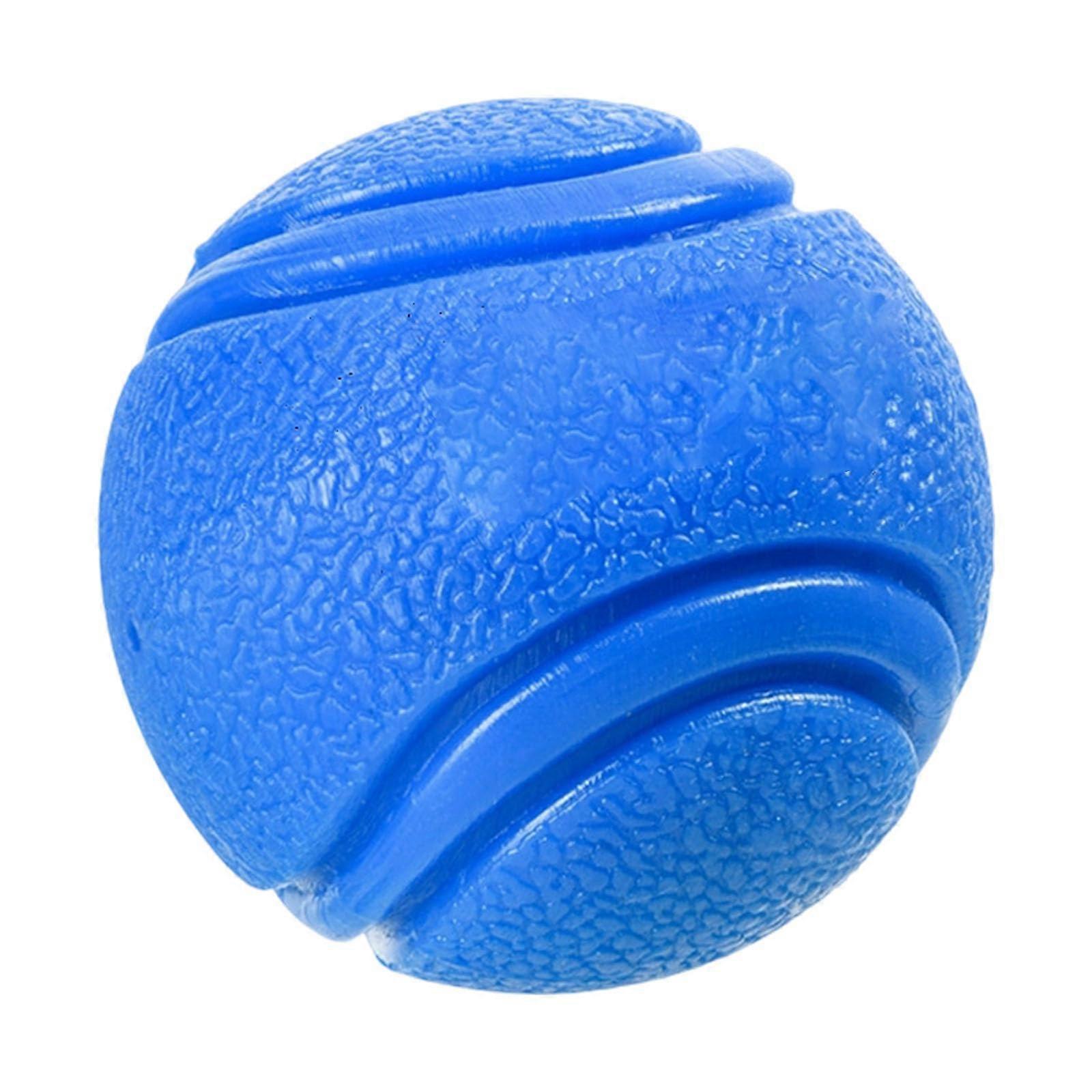 Bouncing chew toy for pets with textured surfaces for tartar removal and outdoor fetch play Ref: 5641