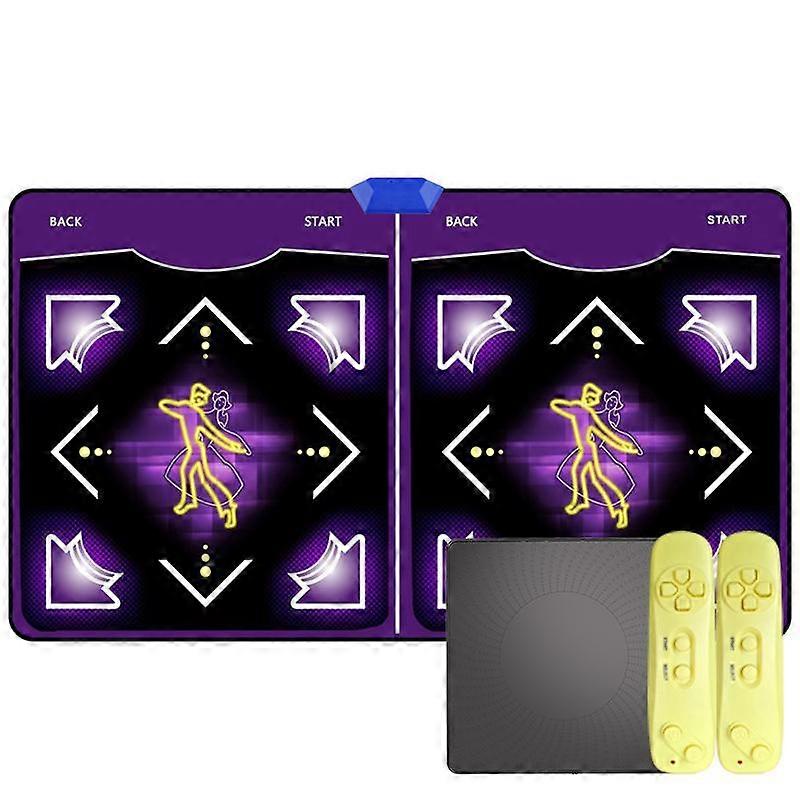 (New) Wireless TV Dual-Player Motion-Sensing Dance Mat with HDMI Port & 16GB Memory Card 040