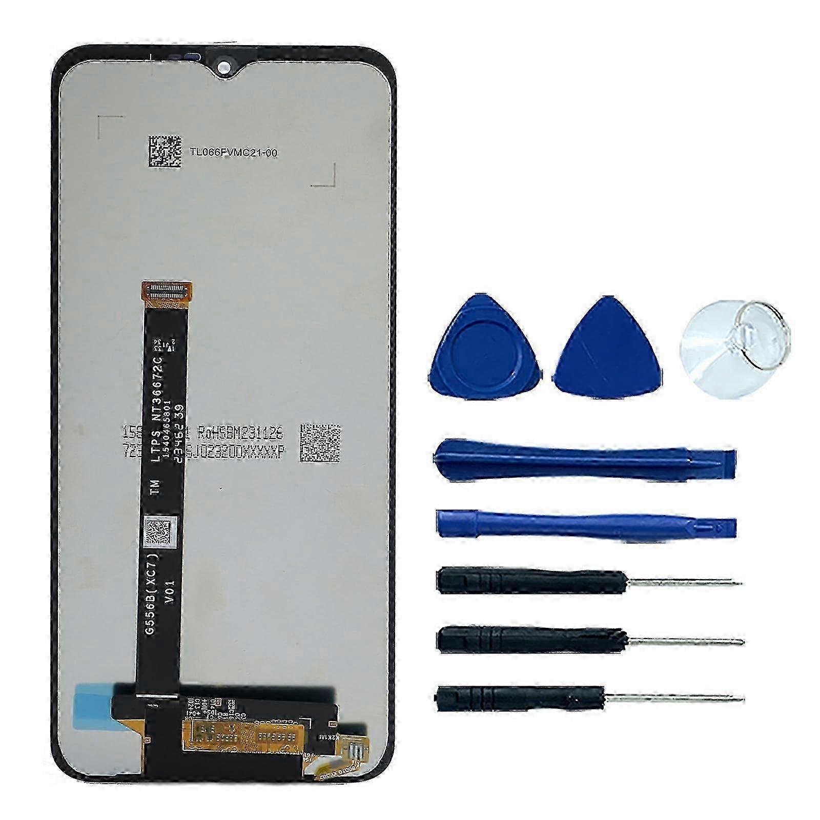 2025 Lcd Screen For Samsung Galaxy Xcover7 5g Sm-g556bu G556b G556bu1 Lcd Display Touch Screen Digitizer Assembly Replacement Xcover 7 Black 6.6'