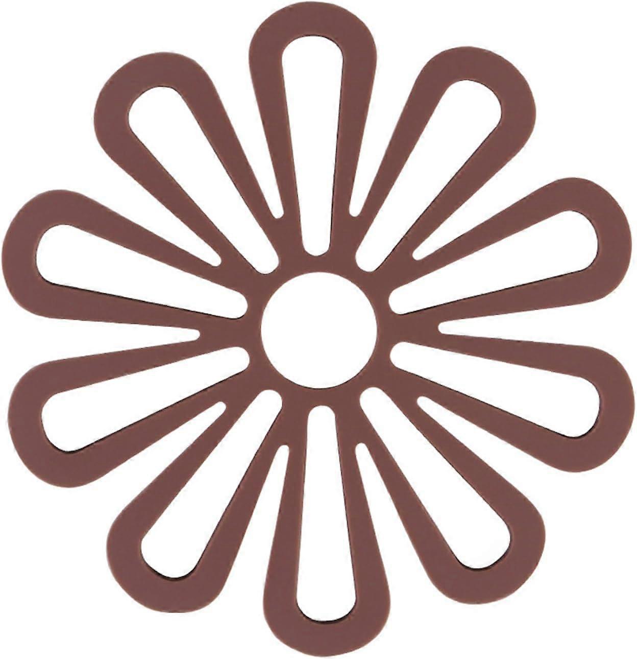 Table mats,Flower-Shaped Coasters,Household Plate mats, Silicone Pad