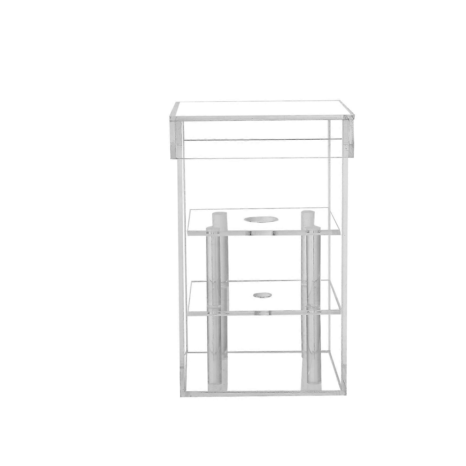 Transparent Acrylic Flower Box for Storage and DIY Decorations, Durable Gift Box for Flowers, 1pc