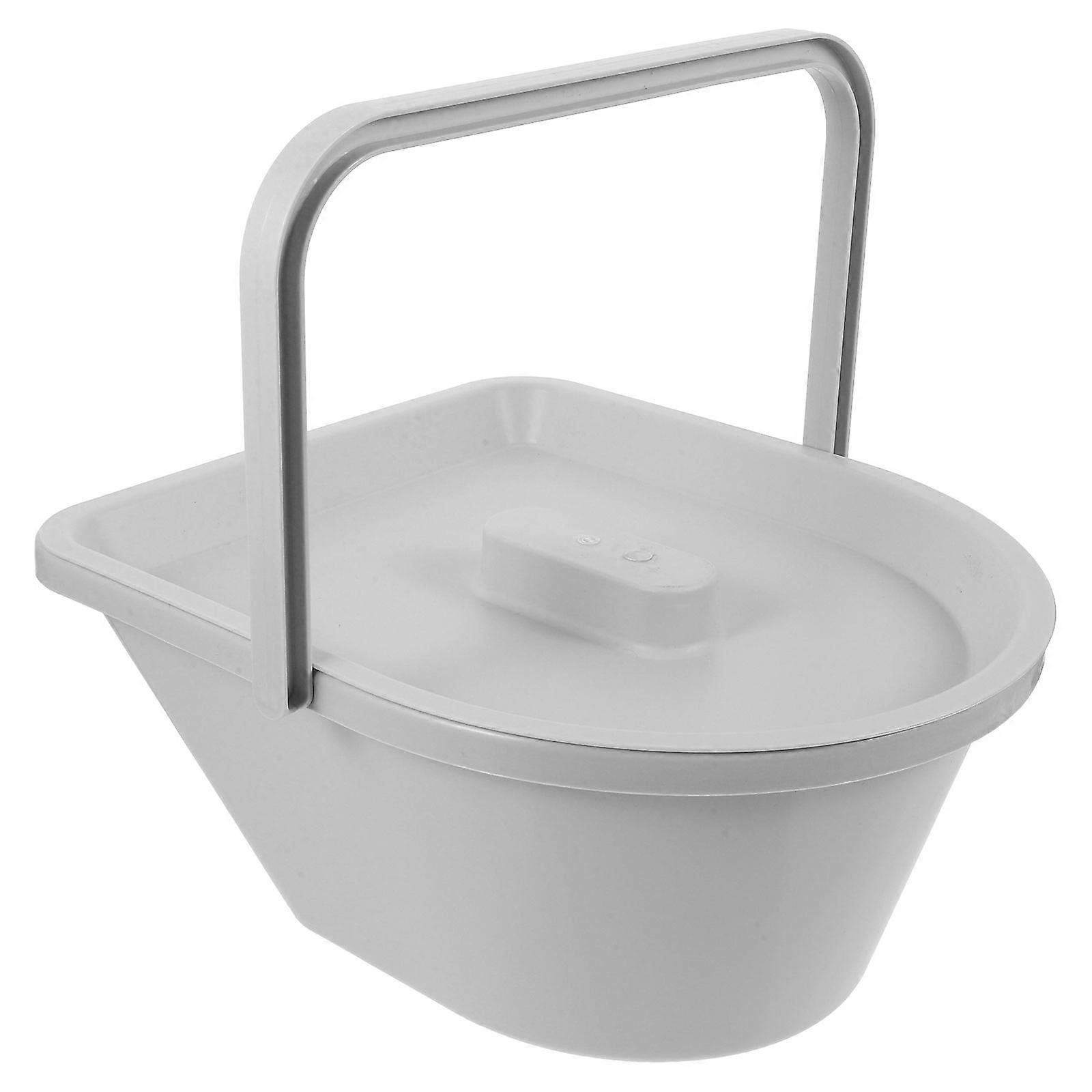 Durable Plastic Spittoon For Special Needs Individuals With Reusable Features 33.00X27.60X15.00Cm 1Pack