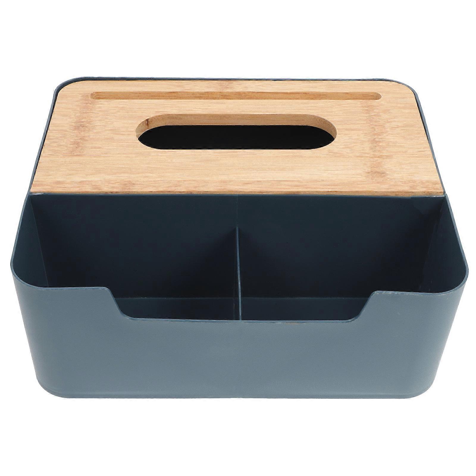 Remote Controller Holder Storage Box For Home Use Featuring Simple Style Size 22X18.5X8Cm 1 Pcs