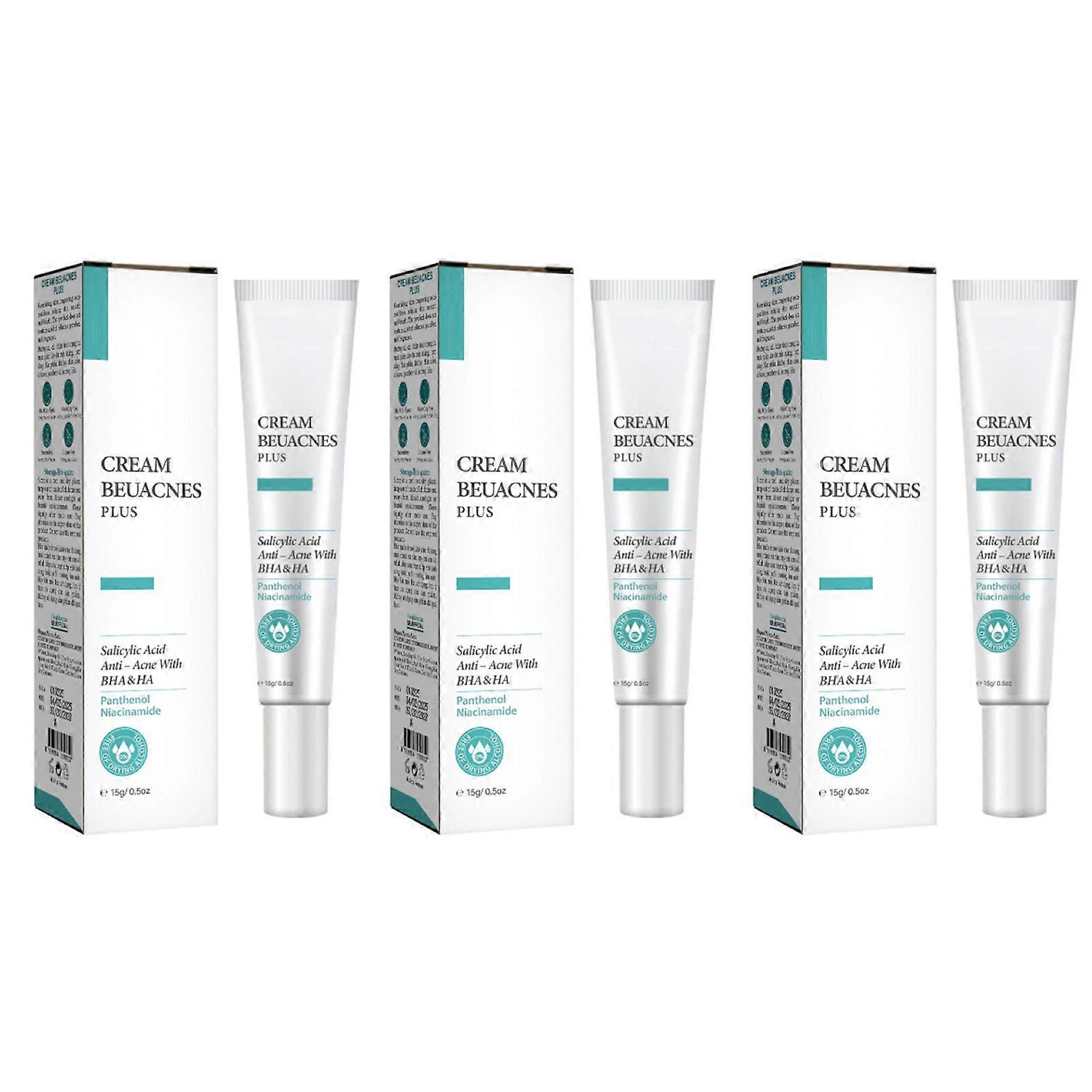 Facial Acnes Cream Gentle Hydrating Blemish Treatment for Sensitive Skin, Removes Dark Spots, Oil Control, Pore Shrinking, and Whitening