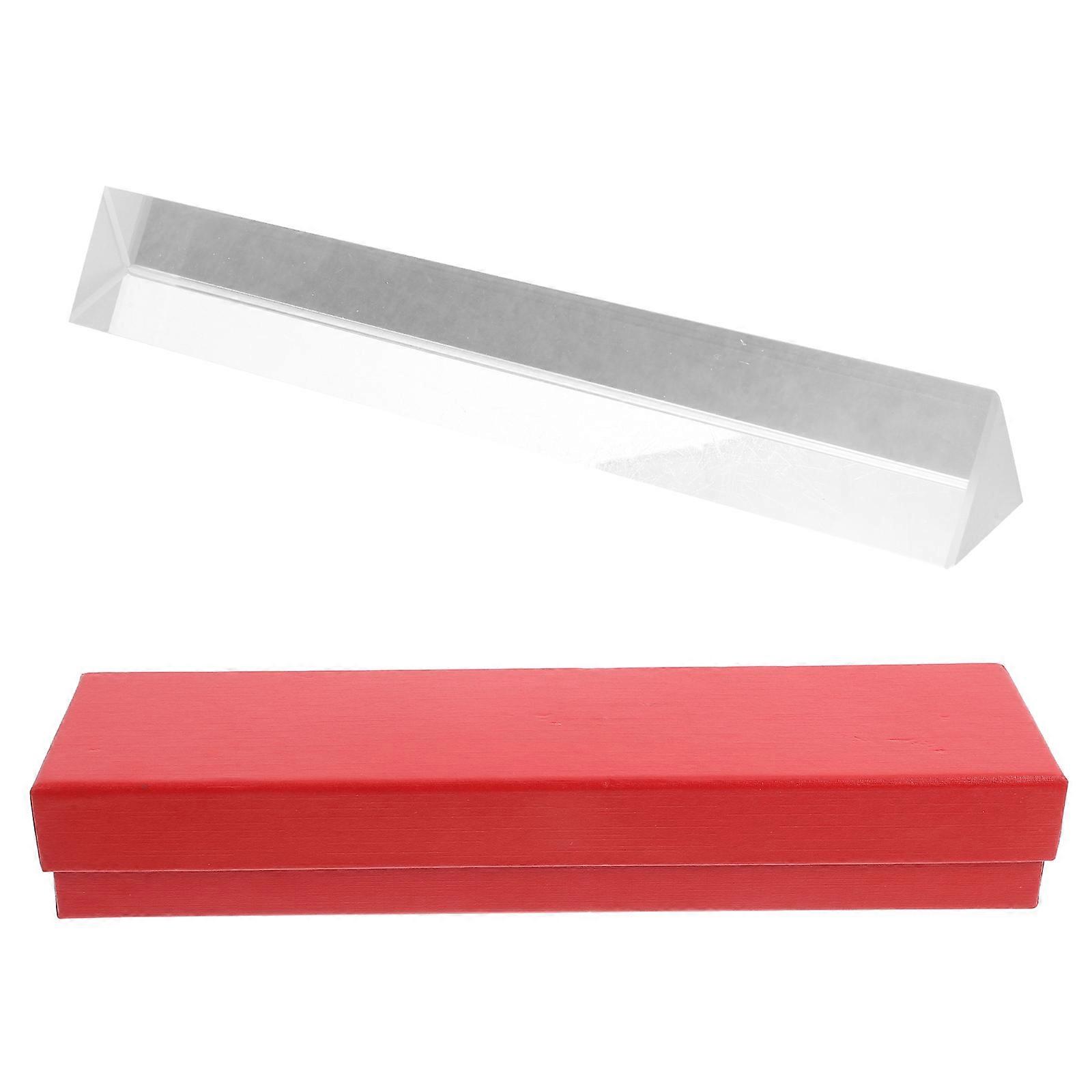 Prism Light Device For Scientific Purposes With Triangular Shape Ideal For Photography Prop 1Pack