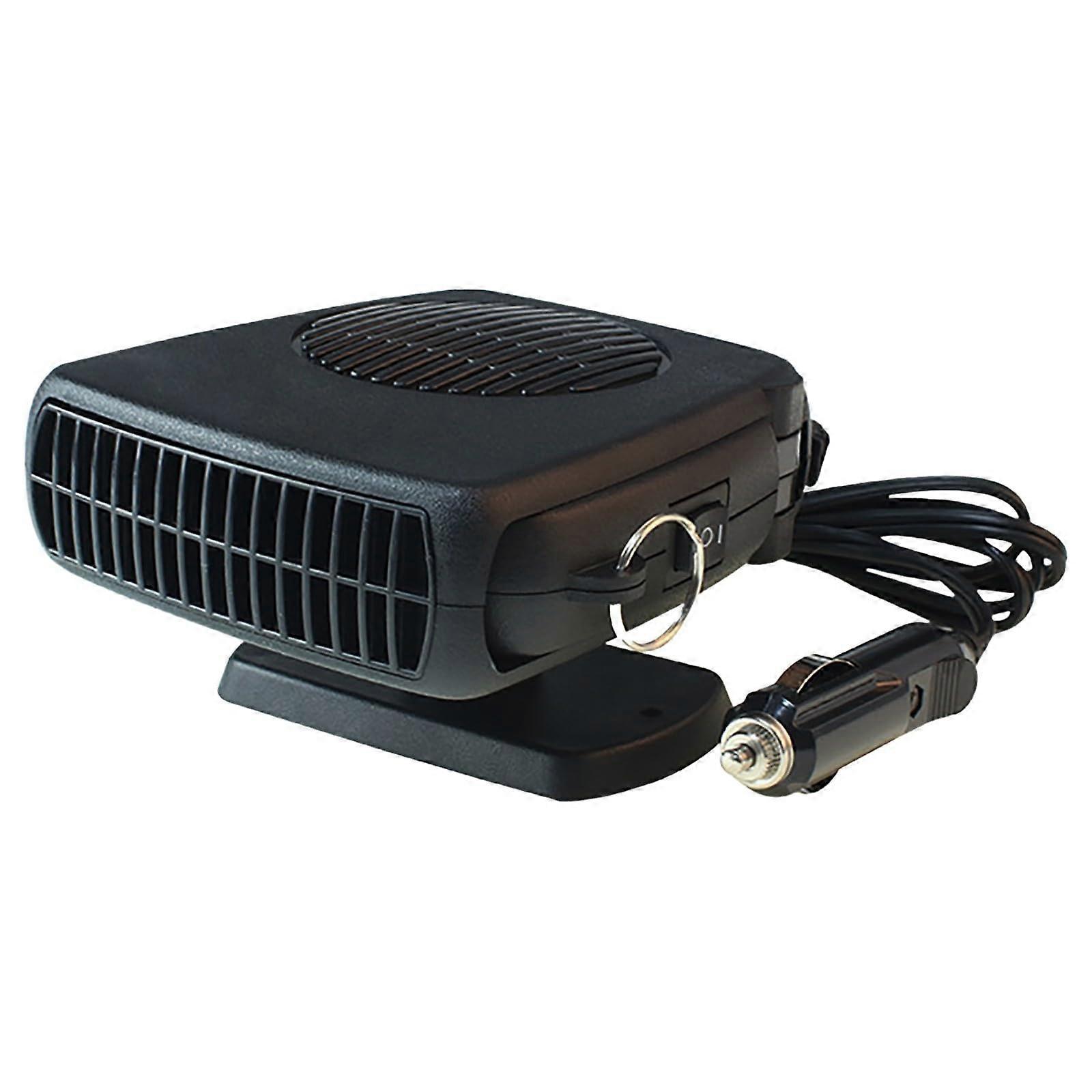 Car Heater Portable Windshield Window Heater 360 Degree Rotatable 12V 24V BK2 One Size Fast Heating
