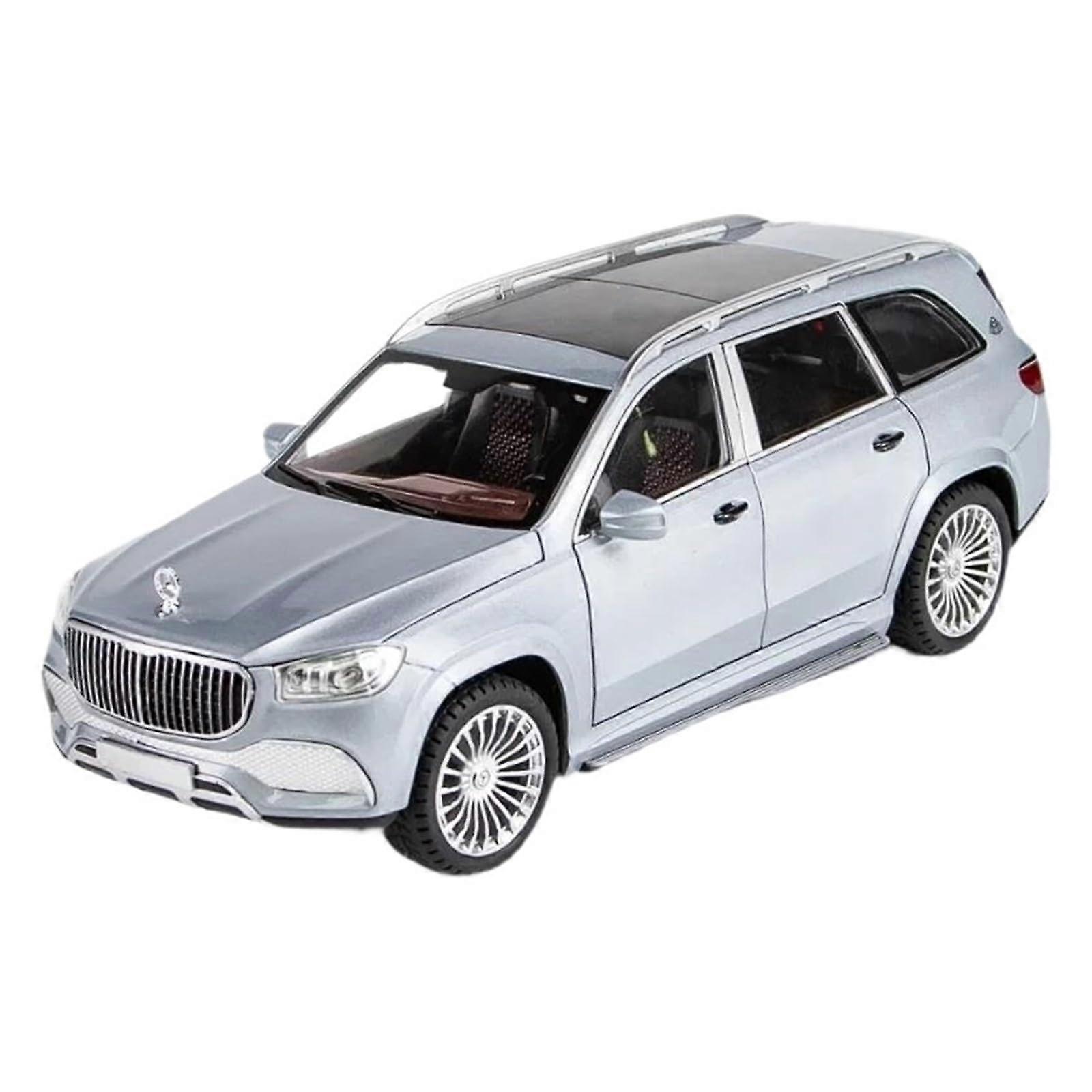 Maybach GLS600 MiniSimulation Alloy Car Model 1/24 (Chrome)