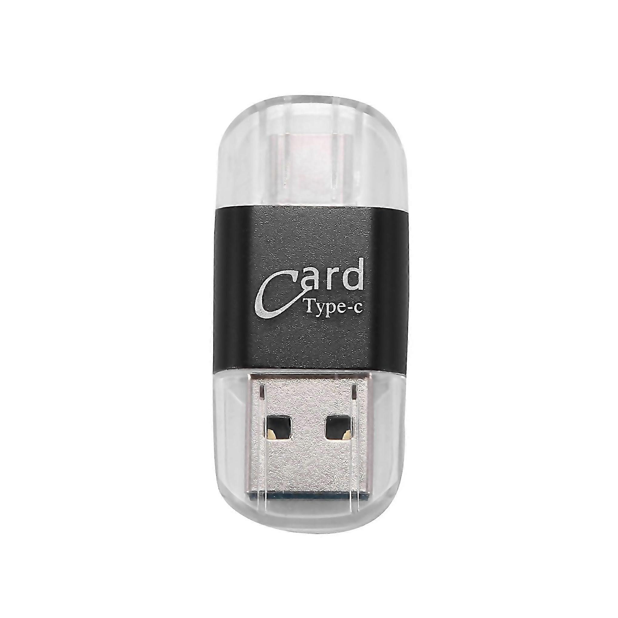For card reader aluminum usb type c otg microsdtf external memory card reader adapter for mobile pho