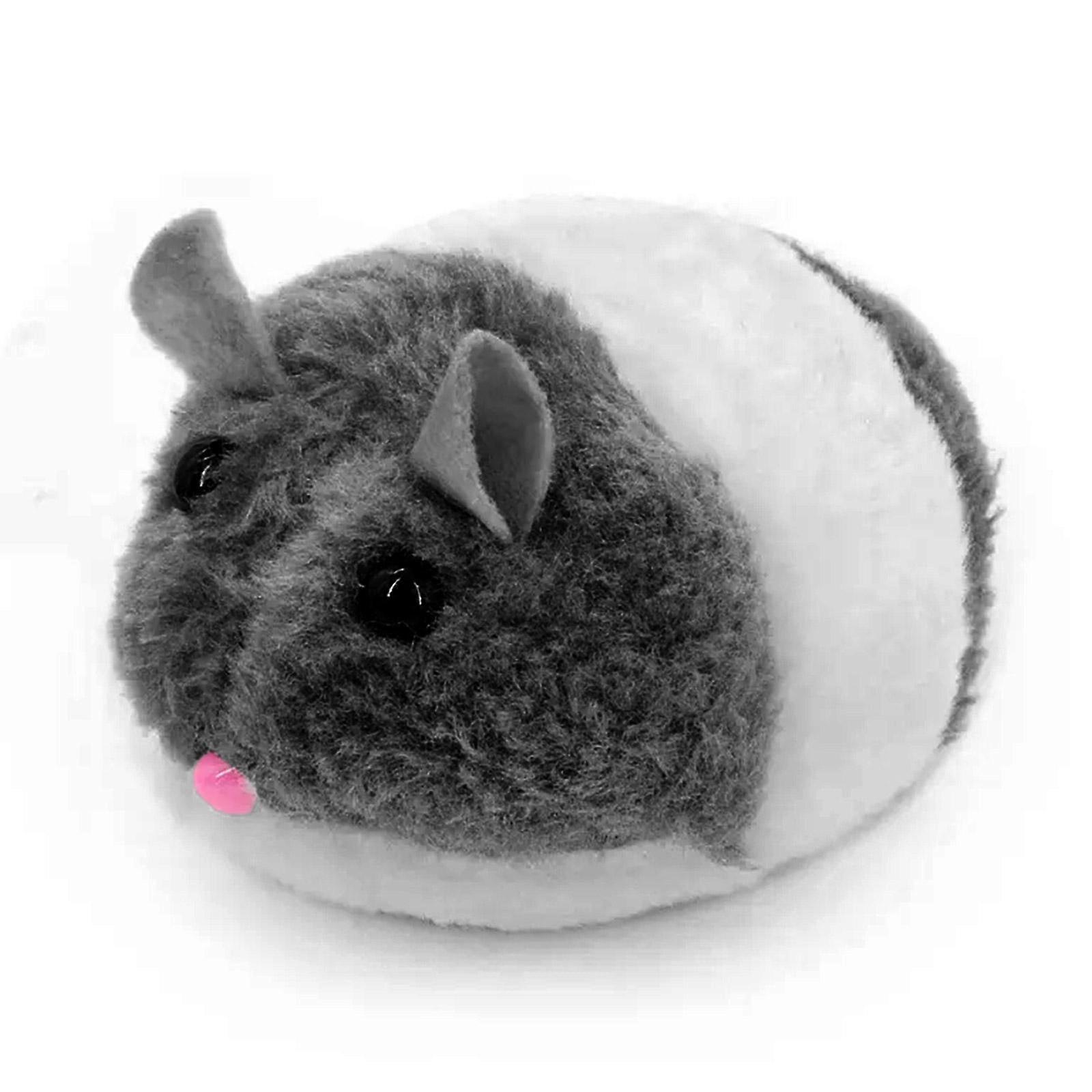 Kitten Toy Mobile Hamster Playing Moving Runing Escape Cute Plush Hamster