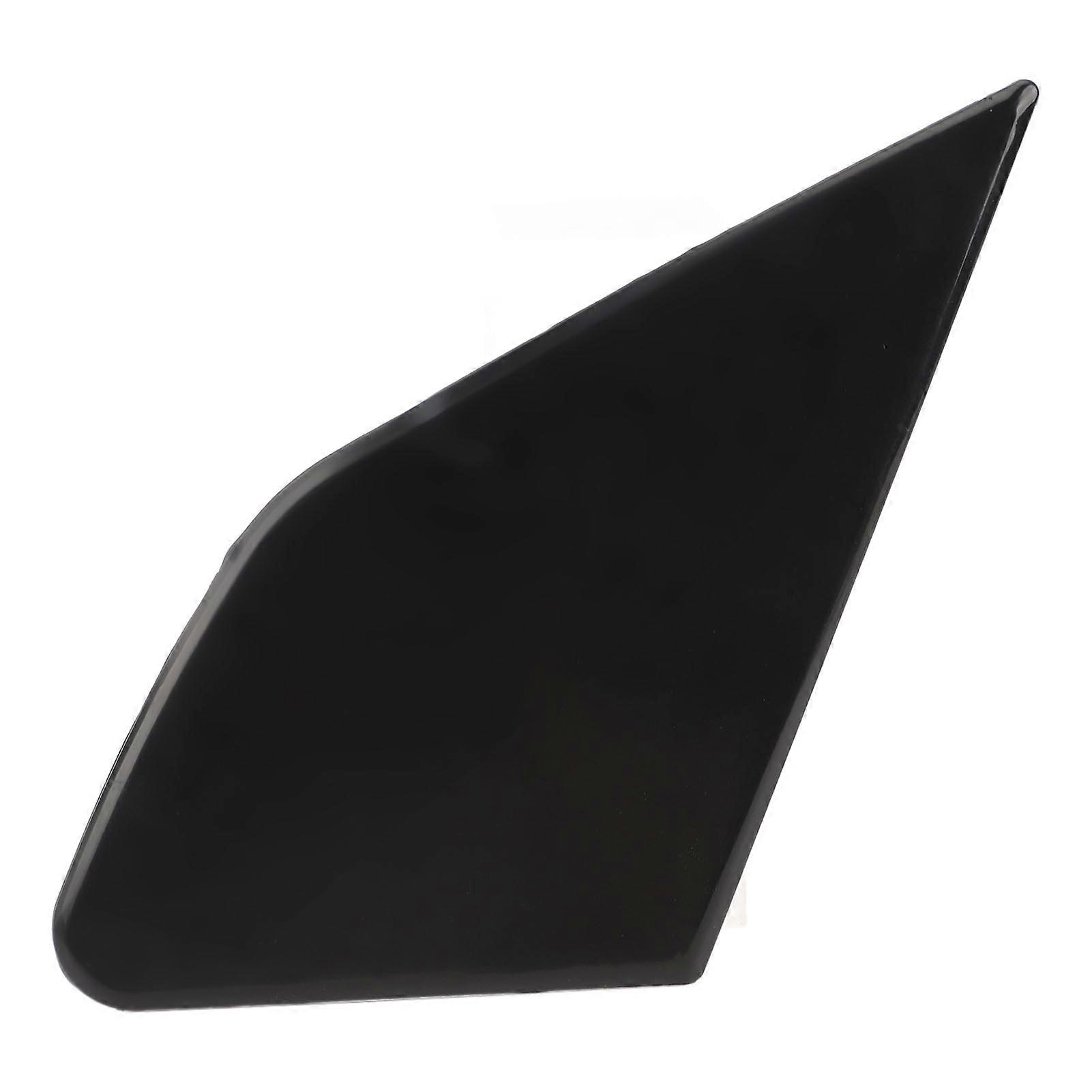 Left Side Front Door Window Glass Plate Trim Cap Shockproof Compatible with GE Jazz 2008 2013 75495 TF0 Y01