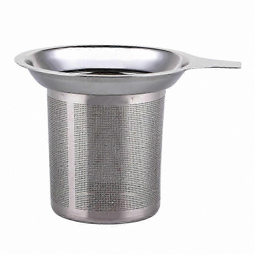 Fine Mesh Strainer with Handle for Coffee and Tea Brewing in Kitchen or Café Settings