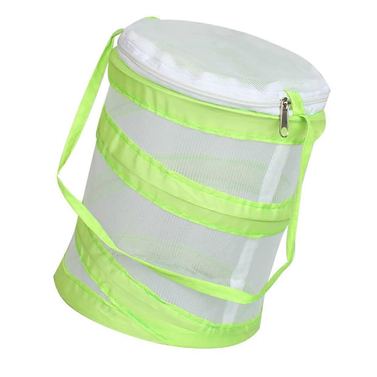 1 x Cage for Observing Insects, Mini Habitat, Breathable Net 35x30cm Green