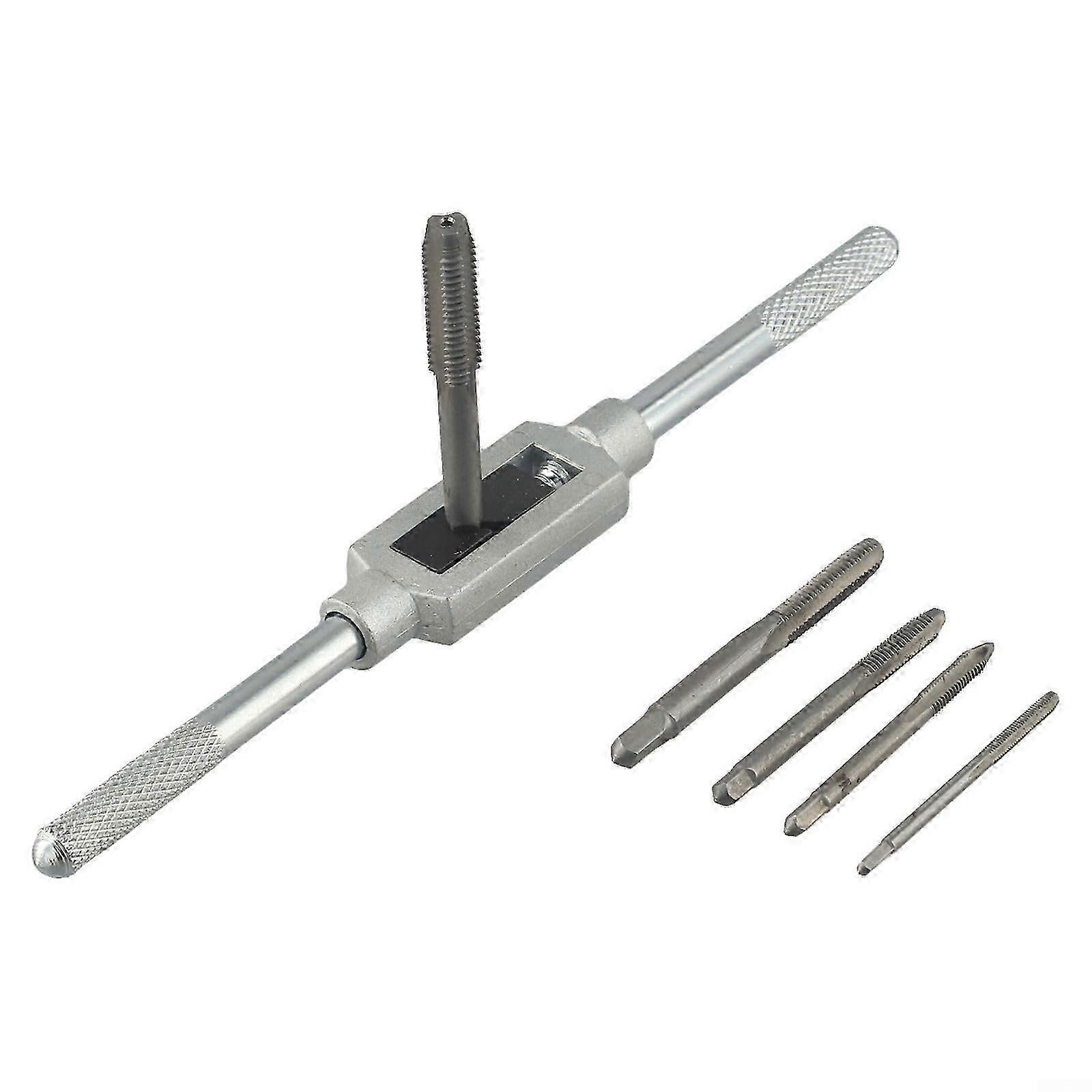 Robust, adjustable tap wrench for M3, designed for precise thread cutting (6piece set) SZRH A-D