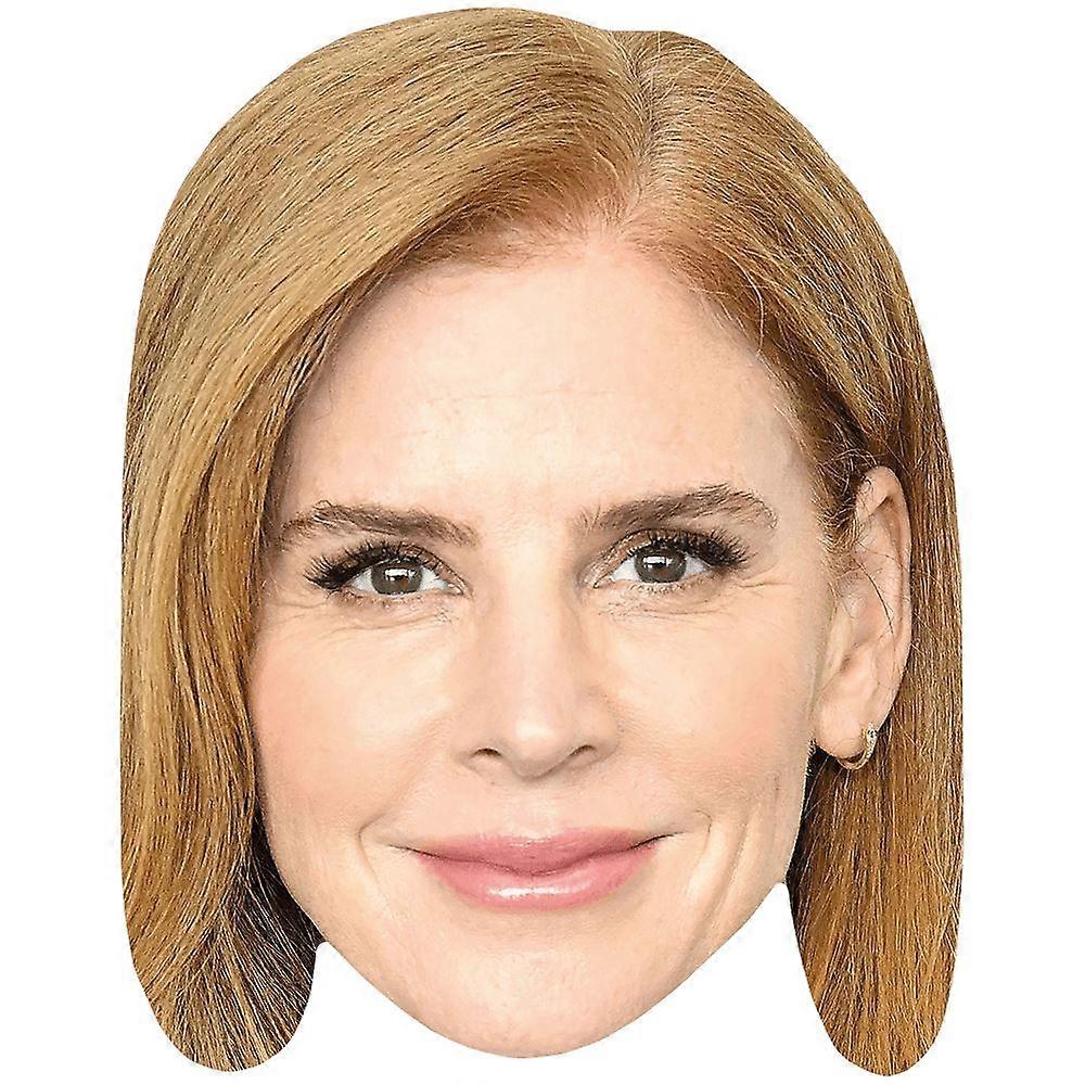 Sarah Rafferty (Smile) Celebrity Mask, Flat Card Face