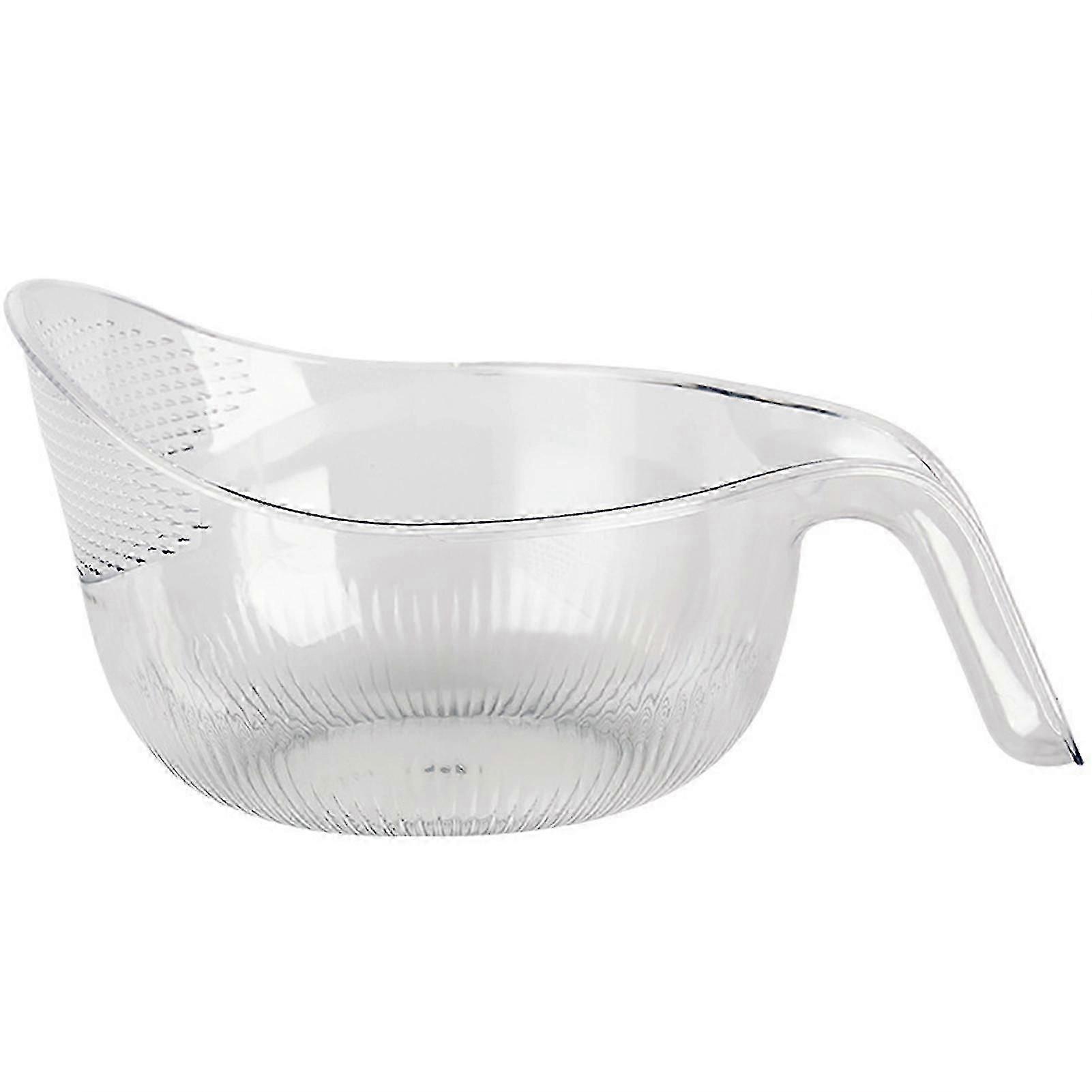 Reusable Rice Washing Basket with Handle - Durable Kitchen Strainer for Easy Draining