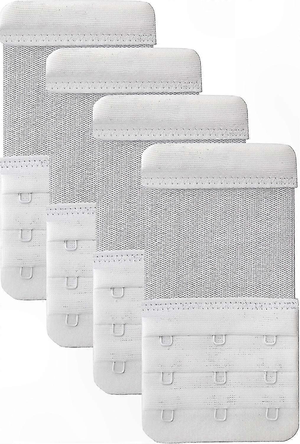Soft Stretch 3-Hook Bra Strap Extender for Comfort Fit